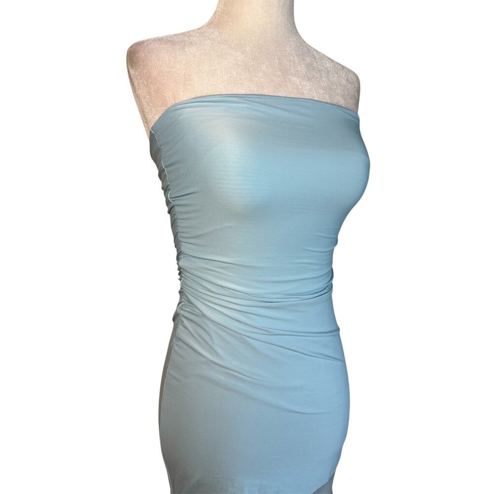 Deme by Gabriella x REVOLVE Dahlia Gown in Blue Large Womens Long Maxi - Picture 8 of 14